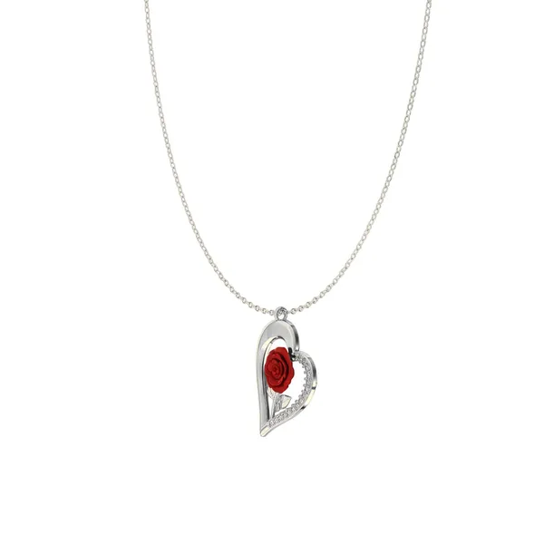 Deya_Silver_Zirconia_Necklace
