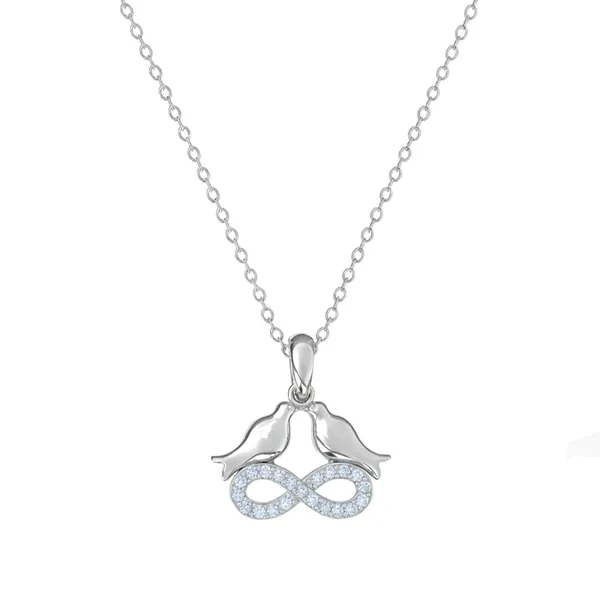 Cera_Silver_Zirconia_Bird_Necklace