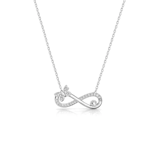 Dami_Silver_Zirconia_Infinity_Necklace