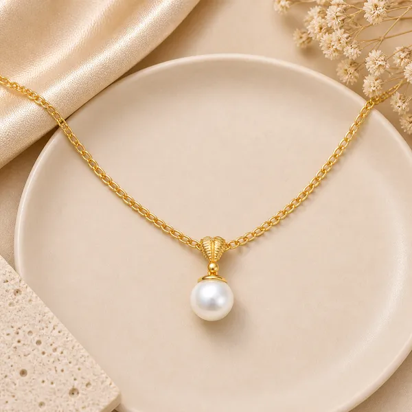 Zily_Golden_Pearl_Necklace