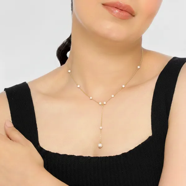Zoe_Golden_Pearl_Necklace
