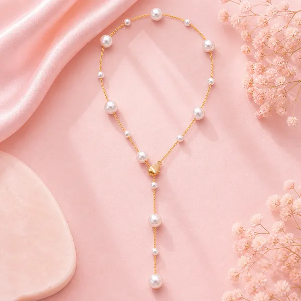 Zoe_Golden_Pearl_Necklace