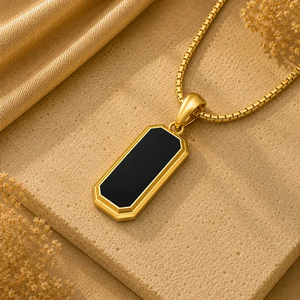 Bion_Golden_And_Black_Necklace