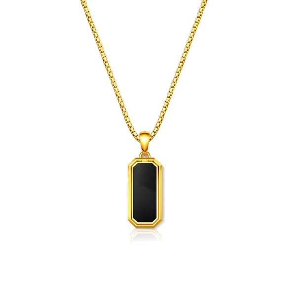 Bion_Golden_And_Black_Necklace