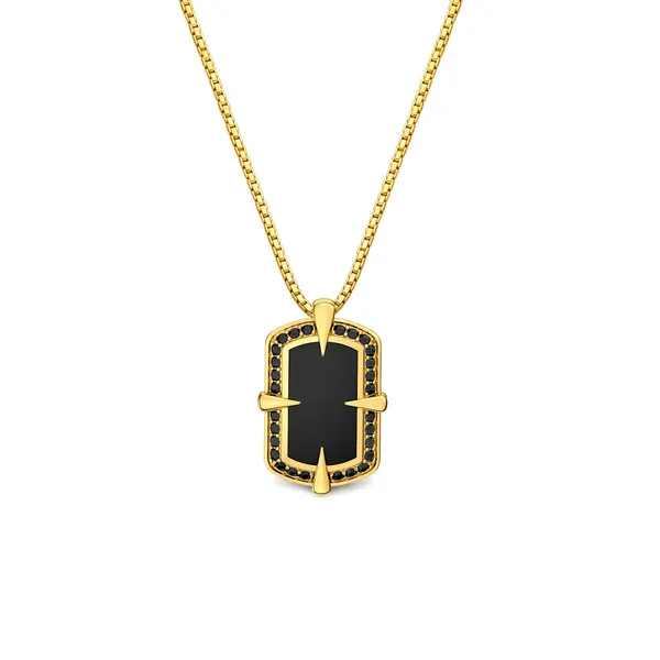 Savi_Golden_And_Black_Necklace