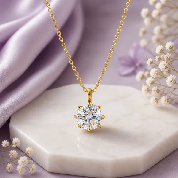 Aro_Golden_Zirconia_Necklace