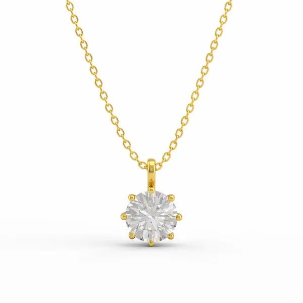 Aro_Golden_Zirconia_Necklace