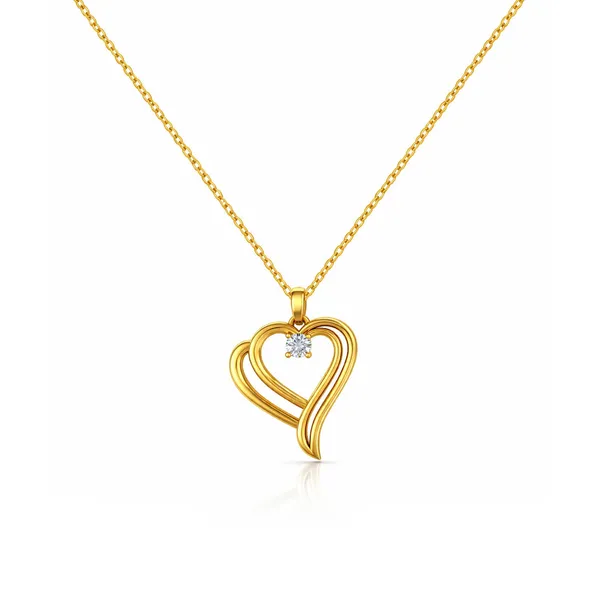 Brin_Golden_Heart_Zirconia_Necklace