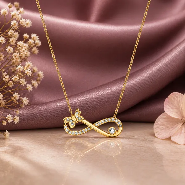 Dami_Golden_Zirconia_Infinity_Necklace