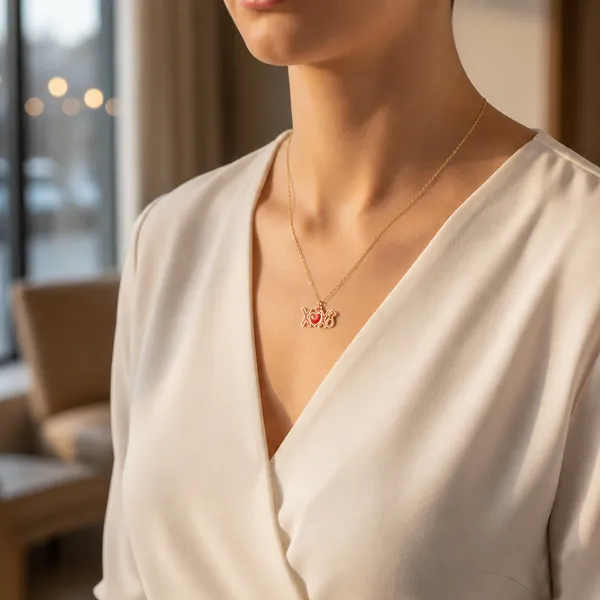 Zyna_Golden_And_Red_Necklace