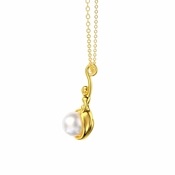 Wren_Golden_Pearl_Necklace