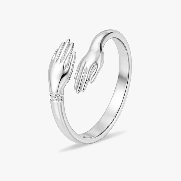 Kite_Silver_Hand_Adjustable_Ring