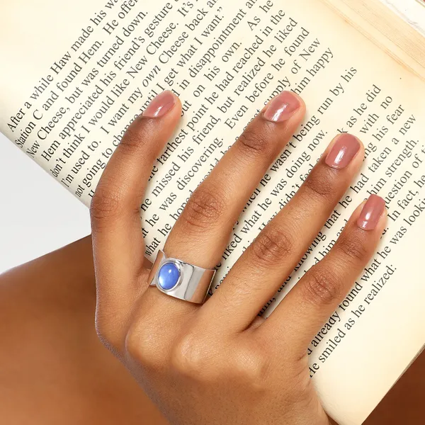 Iris_Silver_And_Blue_Adjustable_Ring