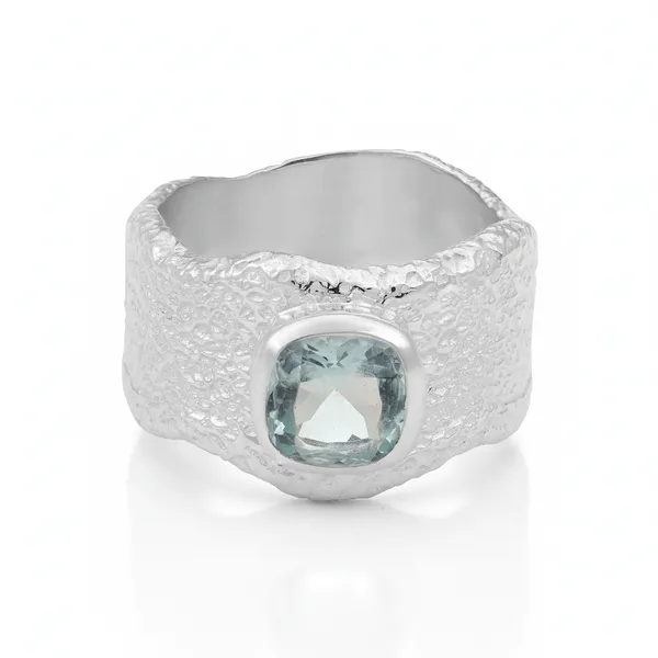 Moi_Silver_And_Blue_Adjustable_Ring