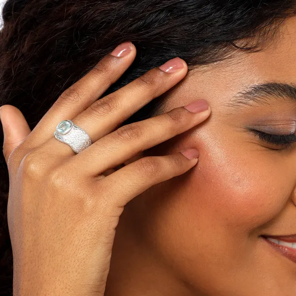 Moi_Silver_And_Blue_Adjustable_Ring