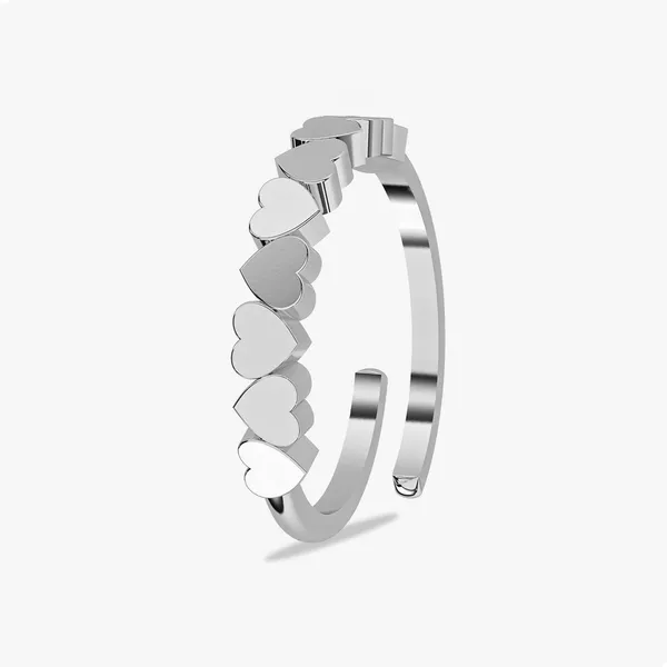 Meni_Silver_Heart_Adjustable_Ring