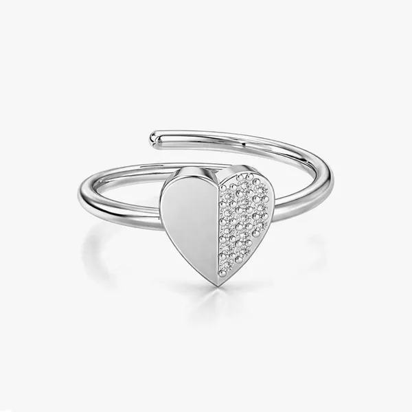 Meya_Silver_Heart_Adjustable_Ring