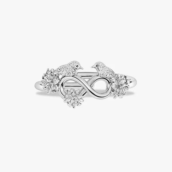 Aery_Silver_Birds_Adjustable_Ring