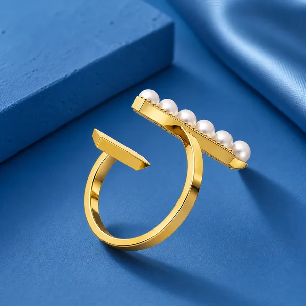 Cora_Golden_Adjustable_Pearl_Ring