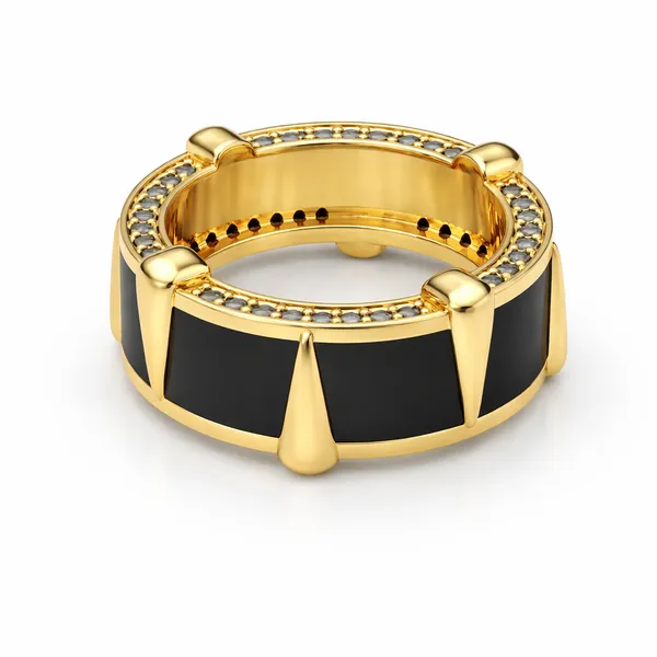 Cruz_Golden_Enamel_Adjustable_Ring