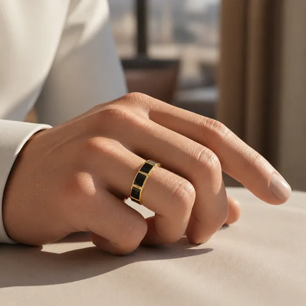 Cruz_Golden_Enamel_Adjustable_Ring