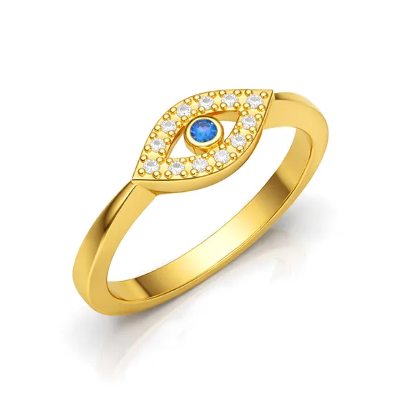 Veya_Golden_Adjustable_Evil_Eye_Ring