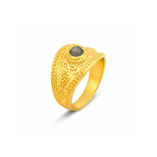 Rumi_Golden_Adjustable_Ring