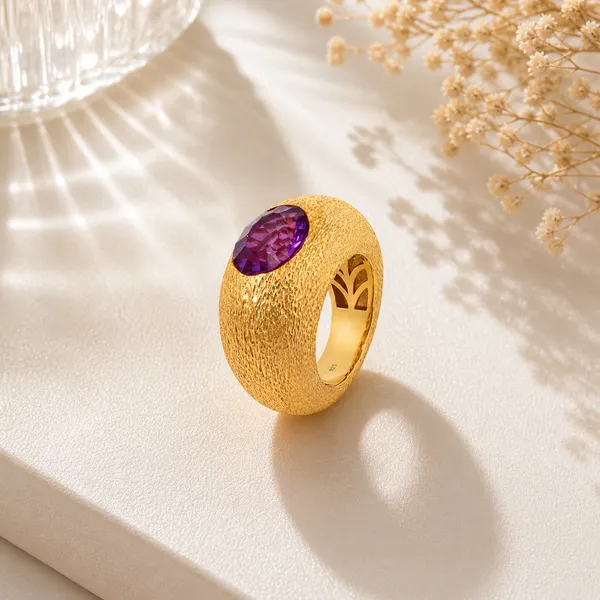 Alice_Golden_And_Red_Adjustable_Ring