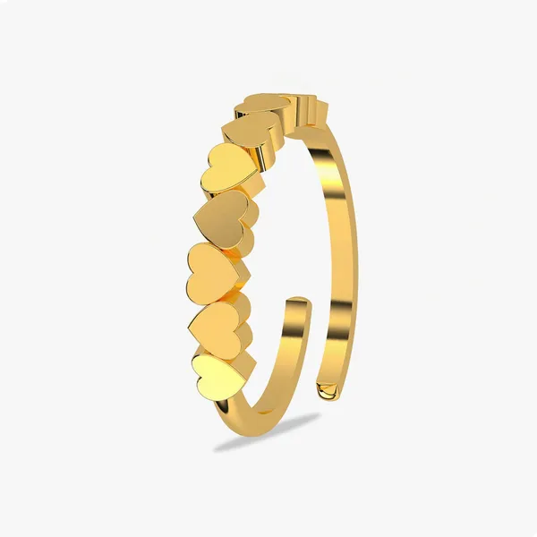 Meni_Golden_Heart_Adjustable_Ring