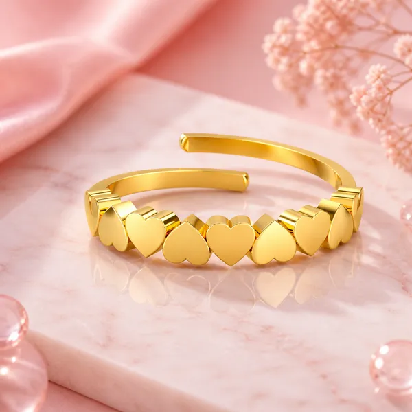 Meni_Golden_Heart_Adjustable_Ring