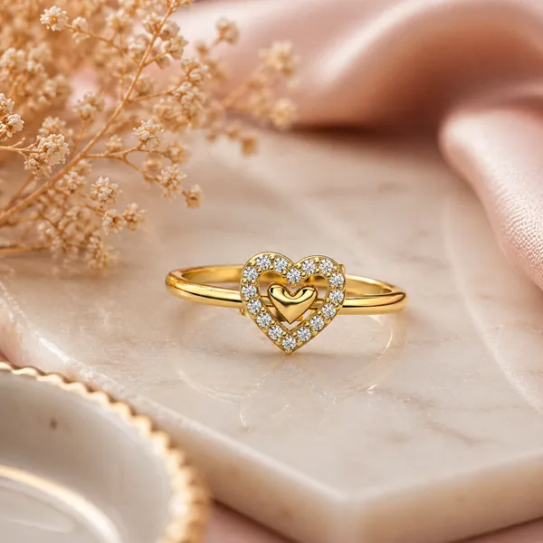Miva_Golden_Heart_Adjustable_Ring