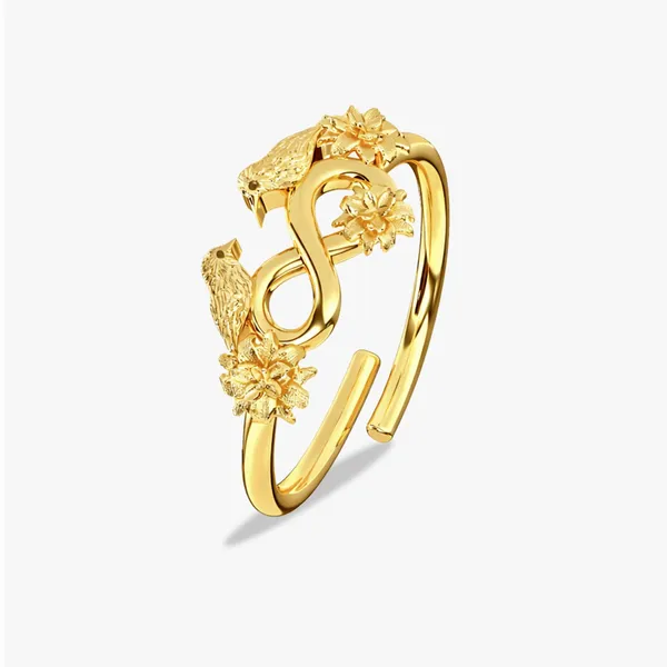 Aery_Golden_Birds_Adjustable_Ring