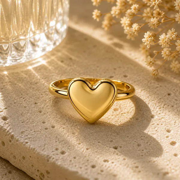 Asha_Golden_Heart_Adjustable_Ring