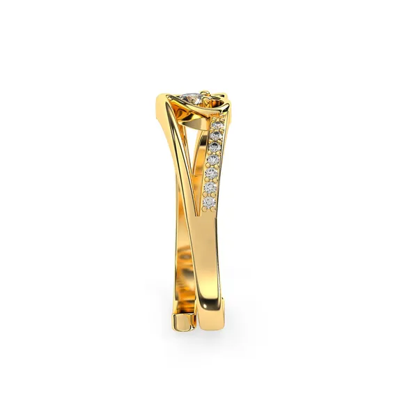 Drea_Golden_Heart_Zirconia_Adjustable_Ring
