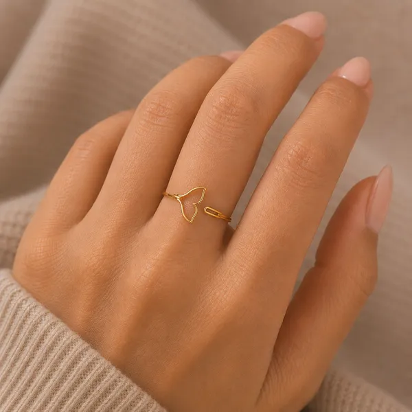 Poi_Golden_Adjustable_Ring