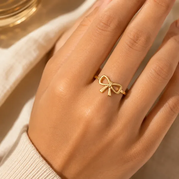 Arza_Golden_Adjustable_Ring