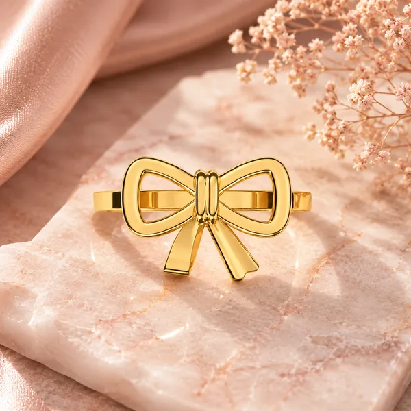Arza_Golden_Adjustable_Ring