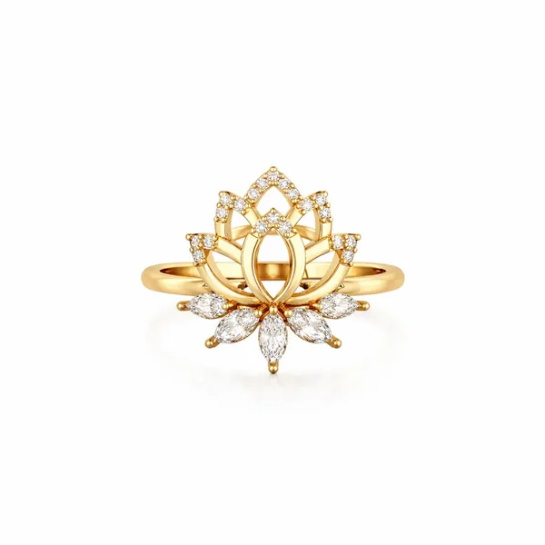 Aefa_Golden_Adjustable_Ring