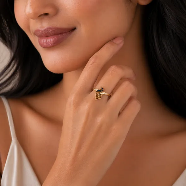 Dyra_Golden_Adjustable_Ring