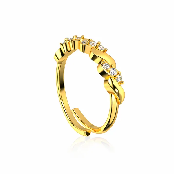 Qira_Golden_Adjustable_Ring