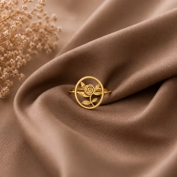 Taya_Golden_Adjustable_Floral_Ring