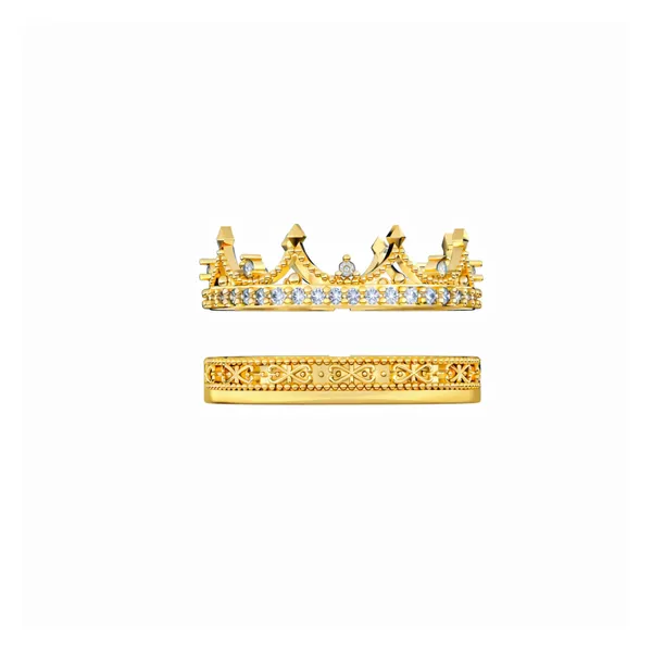 Zaya_Golden_Adjustable_Ring_Set