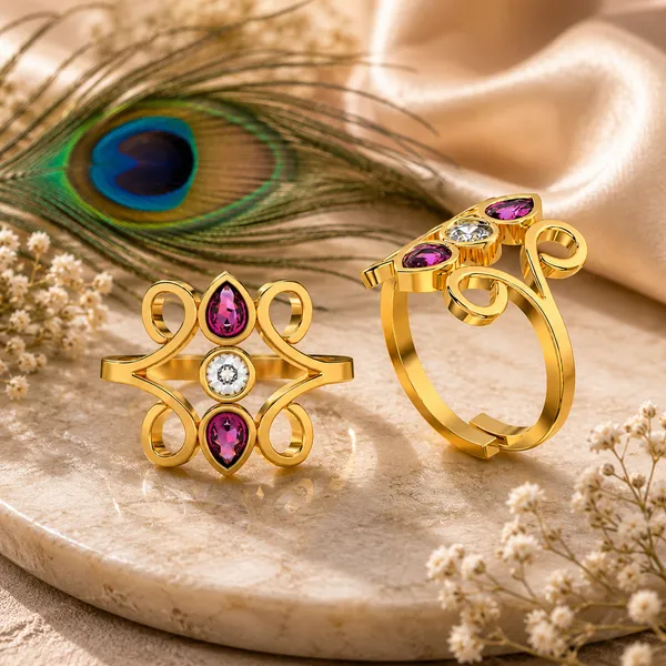 Gyra_Golden_Toe_Ring