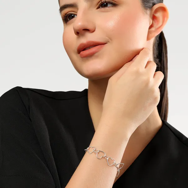 Maria_Silver_Heart_Bracelets
