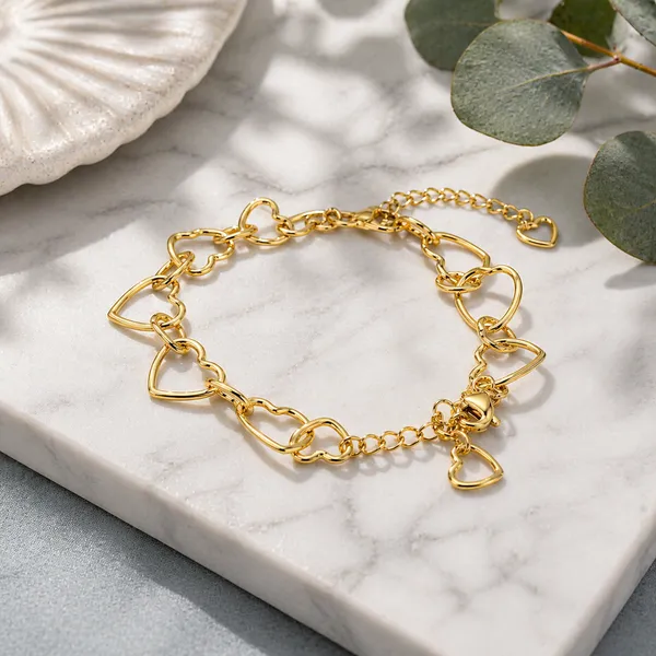 Maria_Golden_Heart_Bracelets