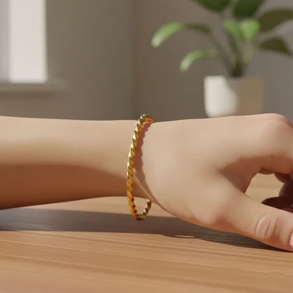 Ruby_Golden_Bangle_Bracelet