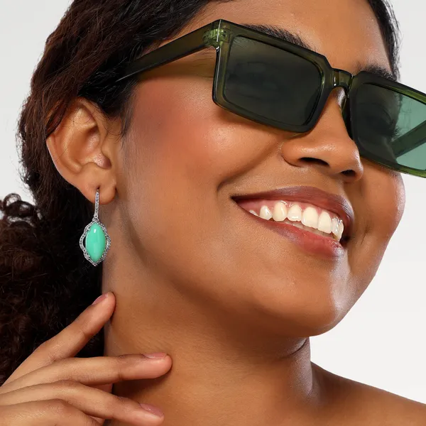 Zova_Silver_And_Green_Chalcedony_Earrings