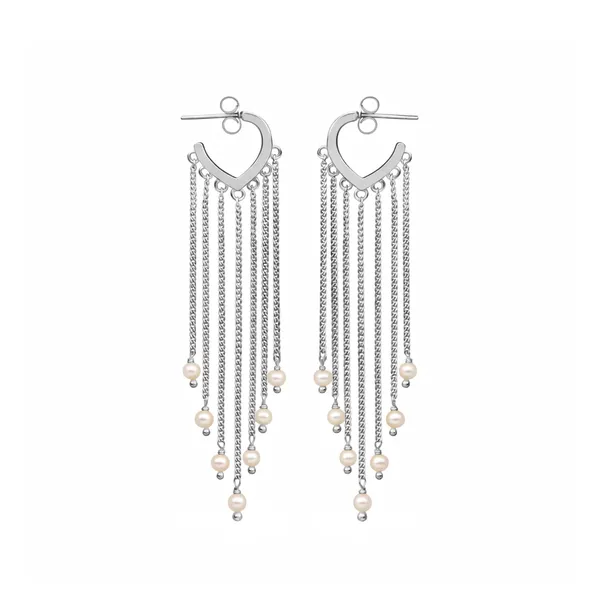 Kira_Silver_Huggies_Pearl_Earrings