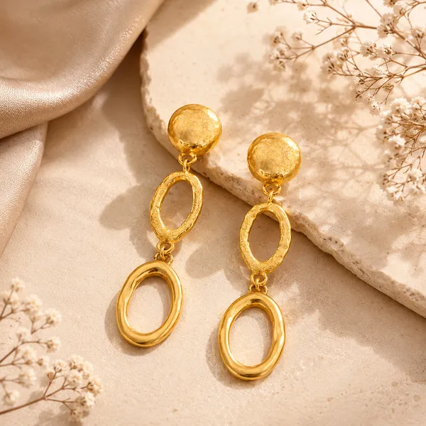 Cara_Golden_Organic_Earrings