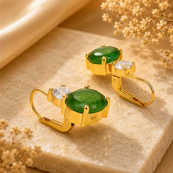 Sara_Golden_And_Green_Quartz_Earrings